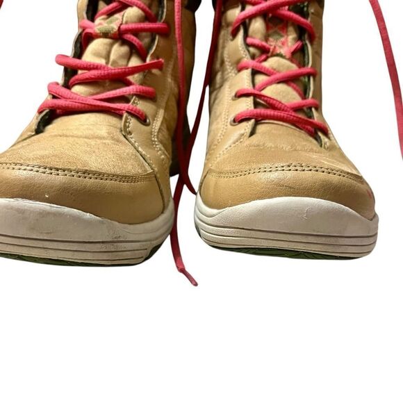 Ryka Aurora Quilted Tan lightweight Sneaker Boot - Picture 3 of 9